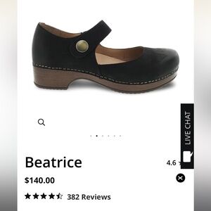 Brand new never worn Beatrice Danskos. Size 42